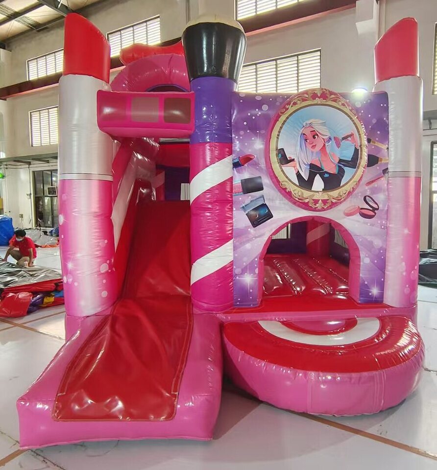 Girl Makeup themed Bouncy Castle